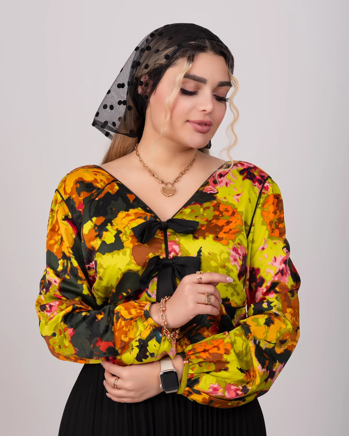 4105 شومیز شماره ۴۱۰۵ - تصویر 1