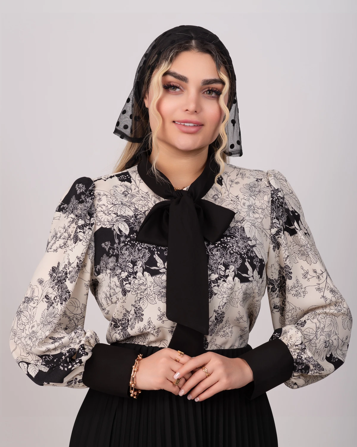 4125 شومیز شماره ۴۱۲۵ - تصویر 1